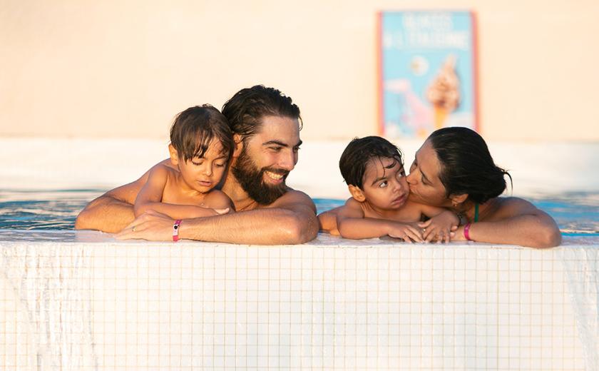 Piscine au camping Marisol